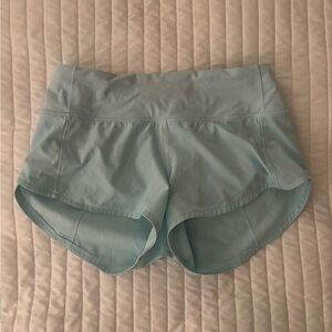 Lululemon Speed Up Short Mint Size 2